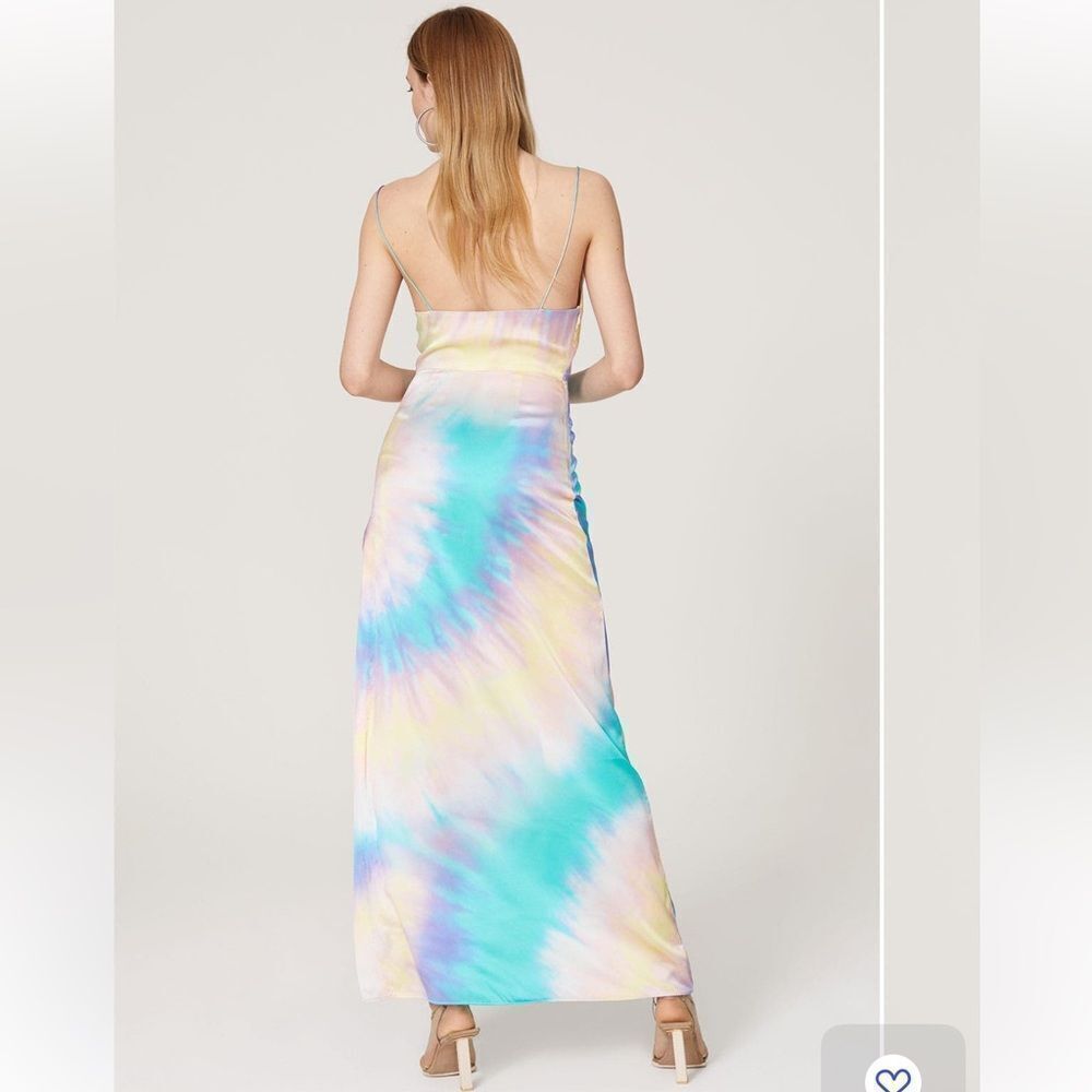 Retrofete Marlene Dress in Multi Tie Dye XL - Picture 6 of 15